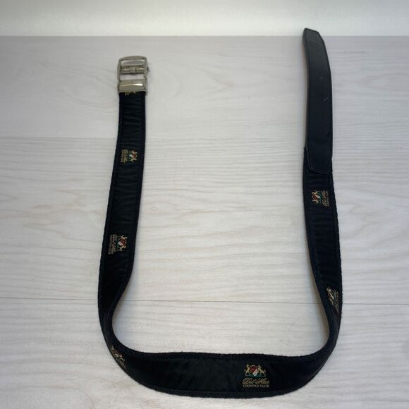 Nexbelt Del Mar Country Club Ratchet Mens Belt Black Golf Adjustable No Holes main image 5